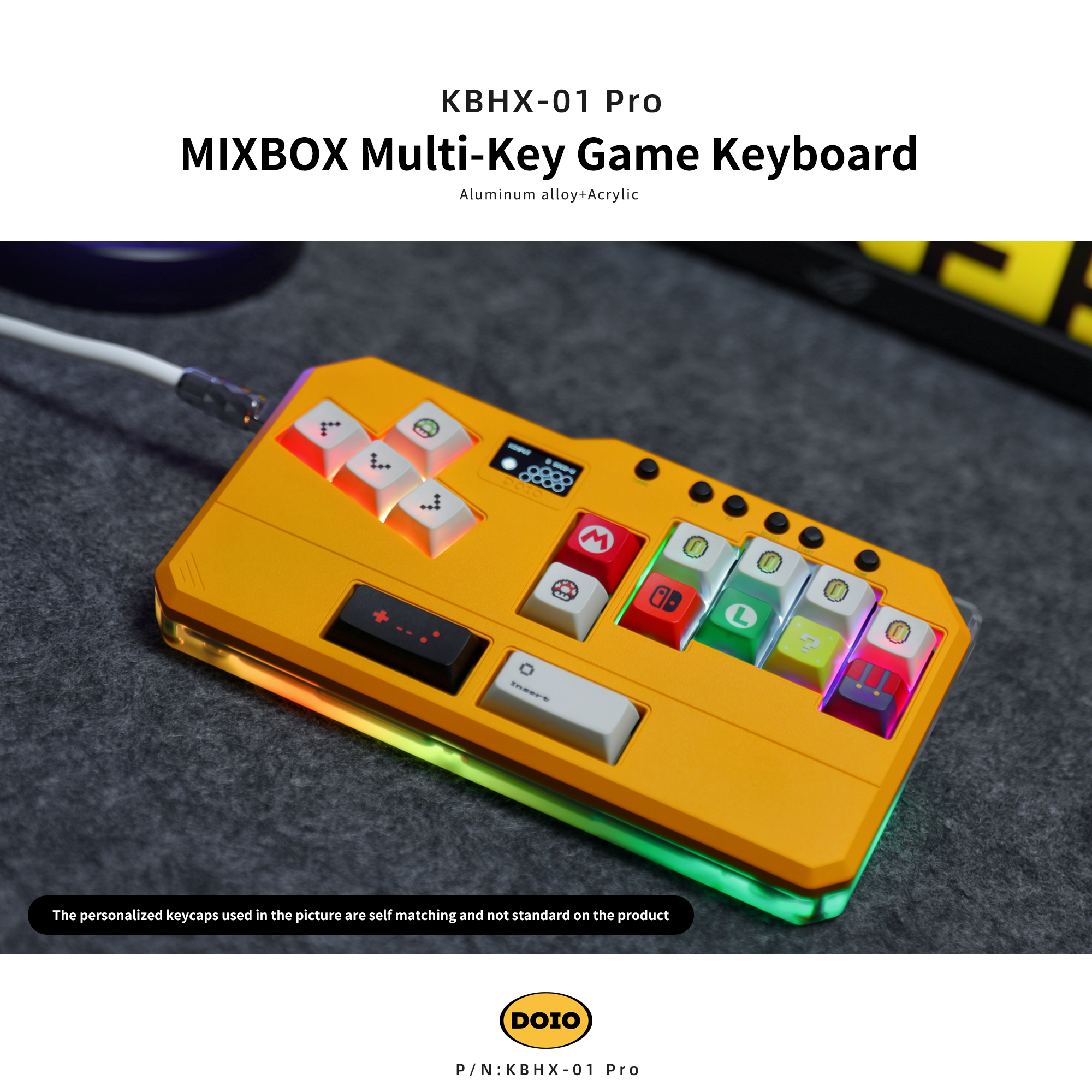 MIXBOX Multi-Key Game Keyboard